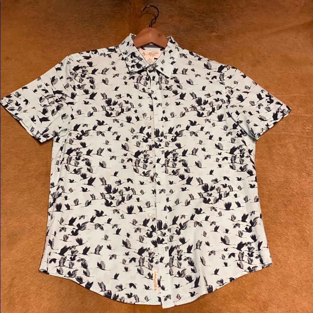 Original Penguin Short Sleeve Button Down - Medium